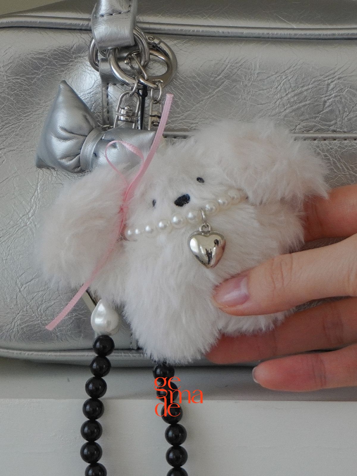 제마드(GEMADE) Pinky little friends keyring #G011