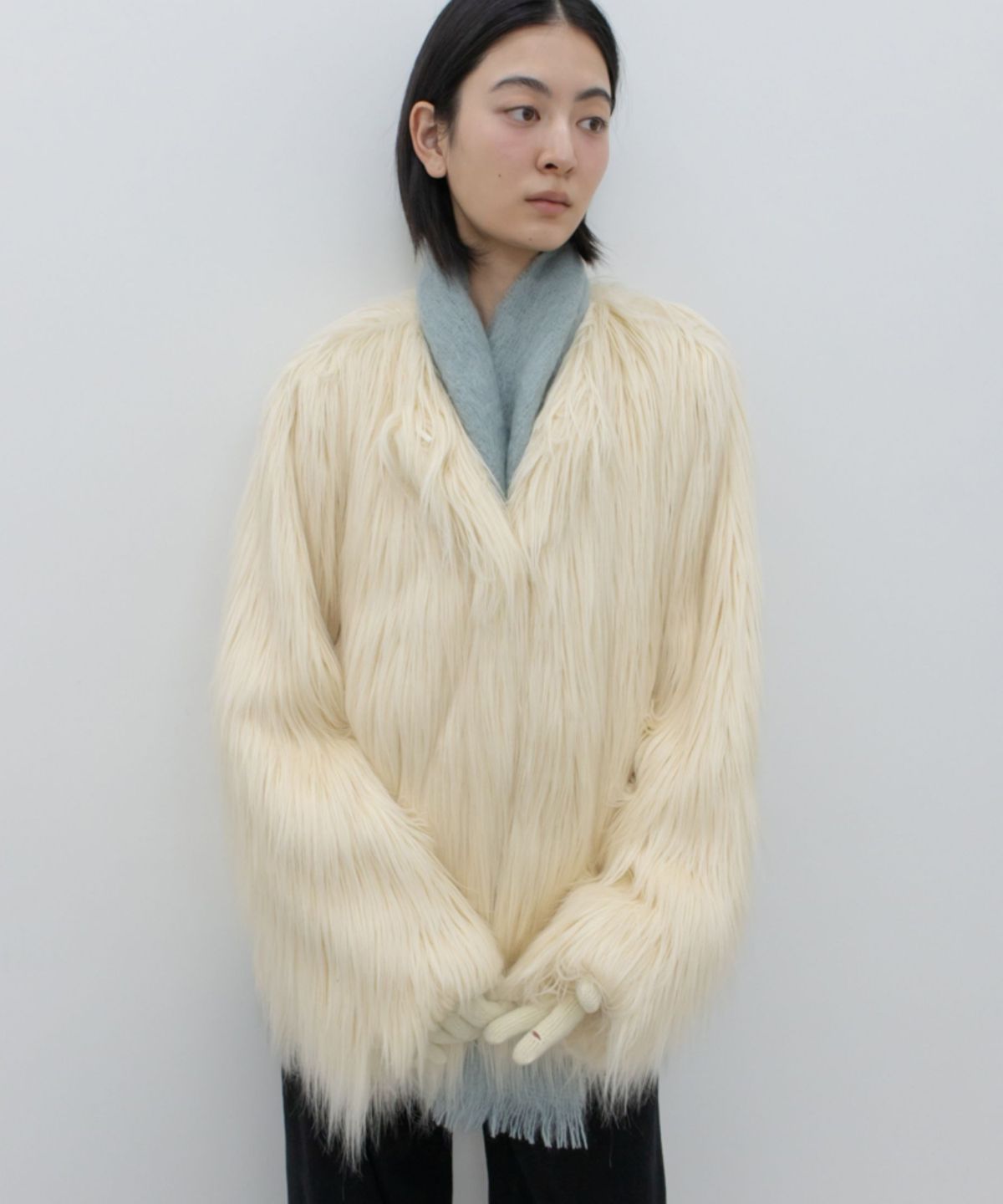 지비에이치 어패럴(GBH APPAREL) SMART LONG GLOVES / LEMON CREAM