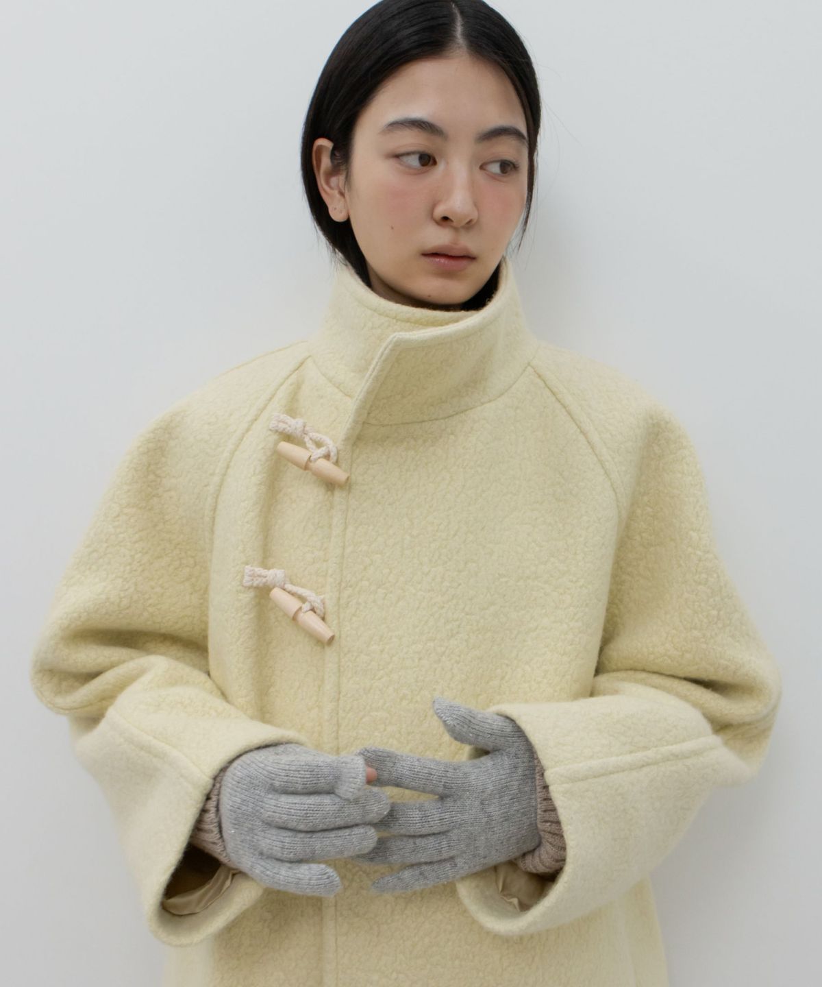 지비에이치 어패럴(GBH APPAREL) SMART LONG GLOVES / GREY TWINKLE
