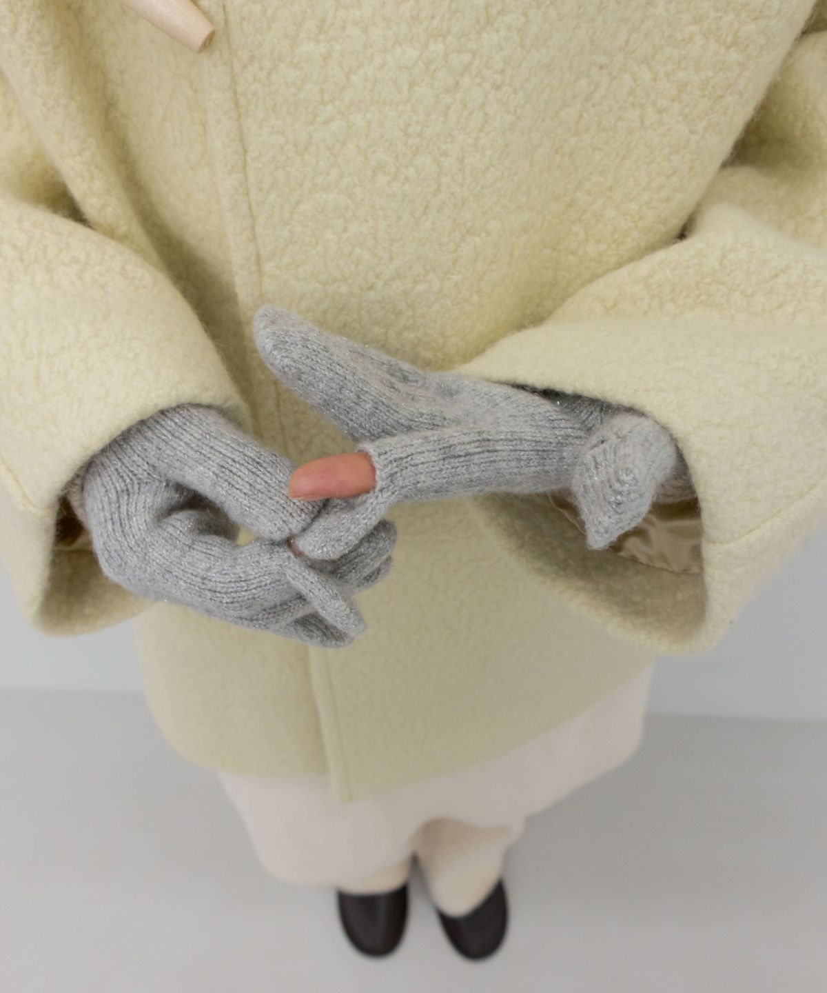 지비에이치 어패럴(GBH APPAREL) SMART LONG GLOVES / GREY TWINKLE