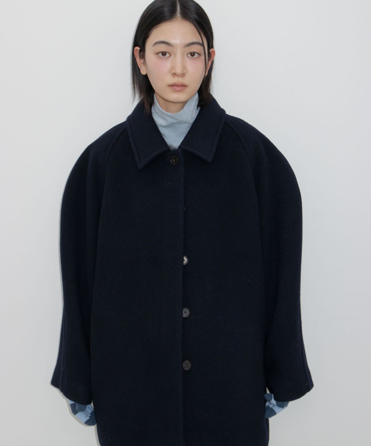 지비에이치 어패럴(GBH APPAREL) SMART LONG GLOVES / BLUE STRIPE
