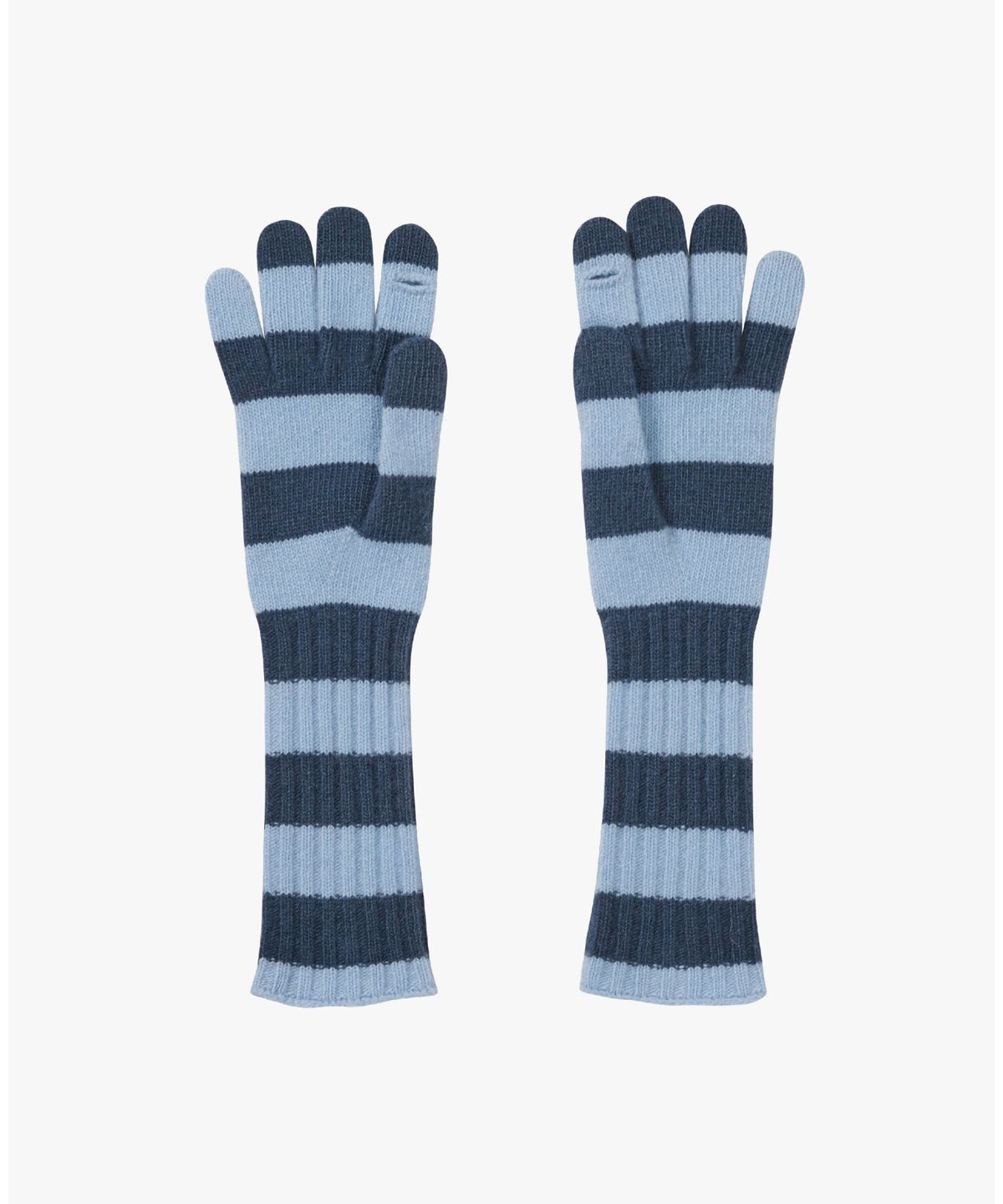 지비에이치 어패럴(GBH APPAREL) SMART LONG GLOVES / BLUE STRIPE