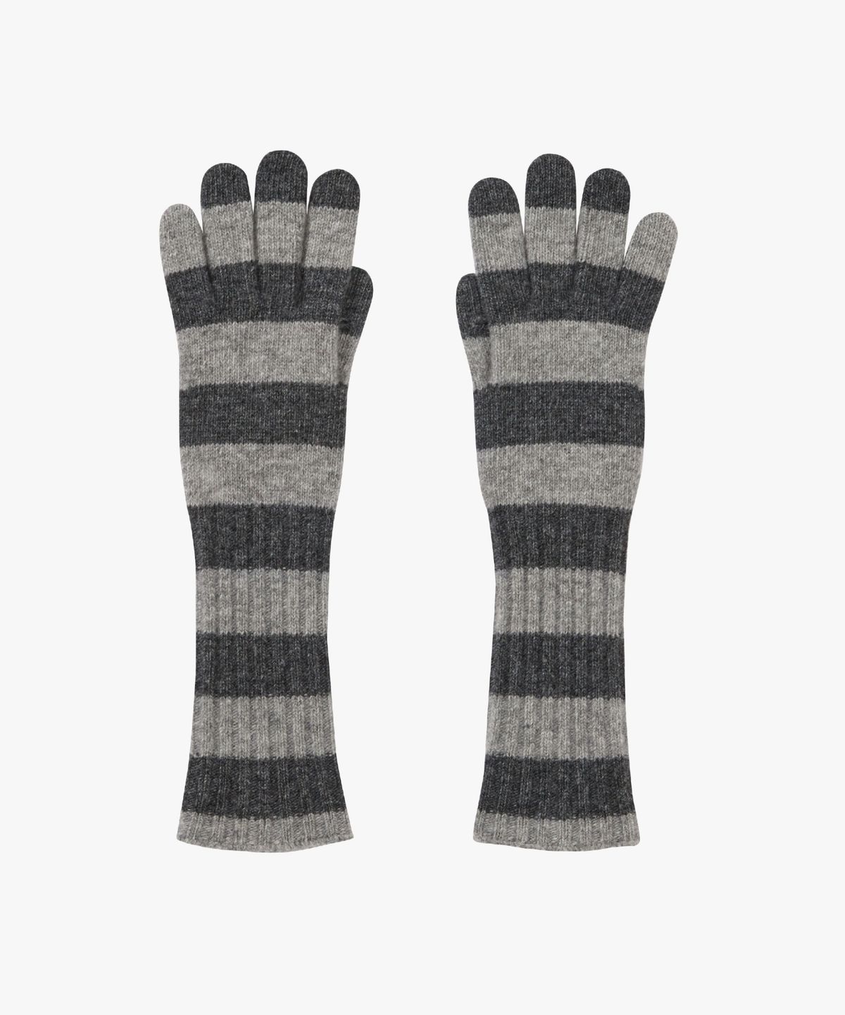 지비에이치 어패럴(GBH APPAREL) SMART LONG GLOVES / GREY STRIPE