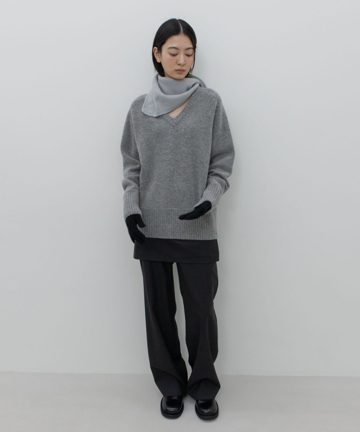 지비에이치 어패럴(GBH APPAREL) SMART LONG GLOVES / BLACK
