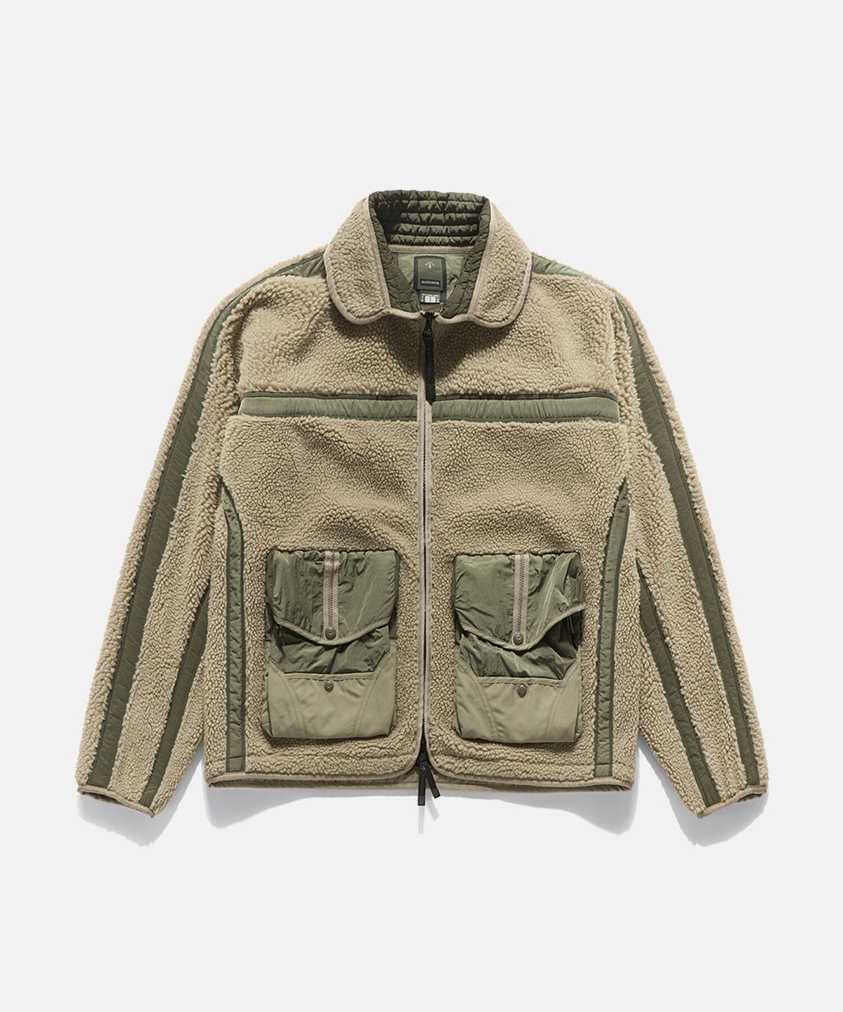 데상트(DESCENTE) [DESCENTE X EASTLOGUE] 플리스 자켓 샌드 베이지 SQ321HKT91