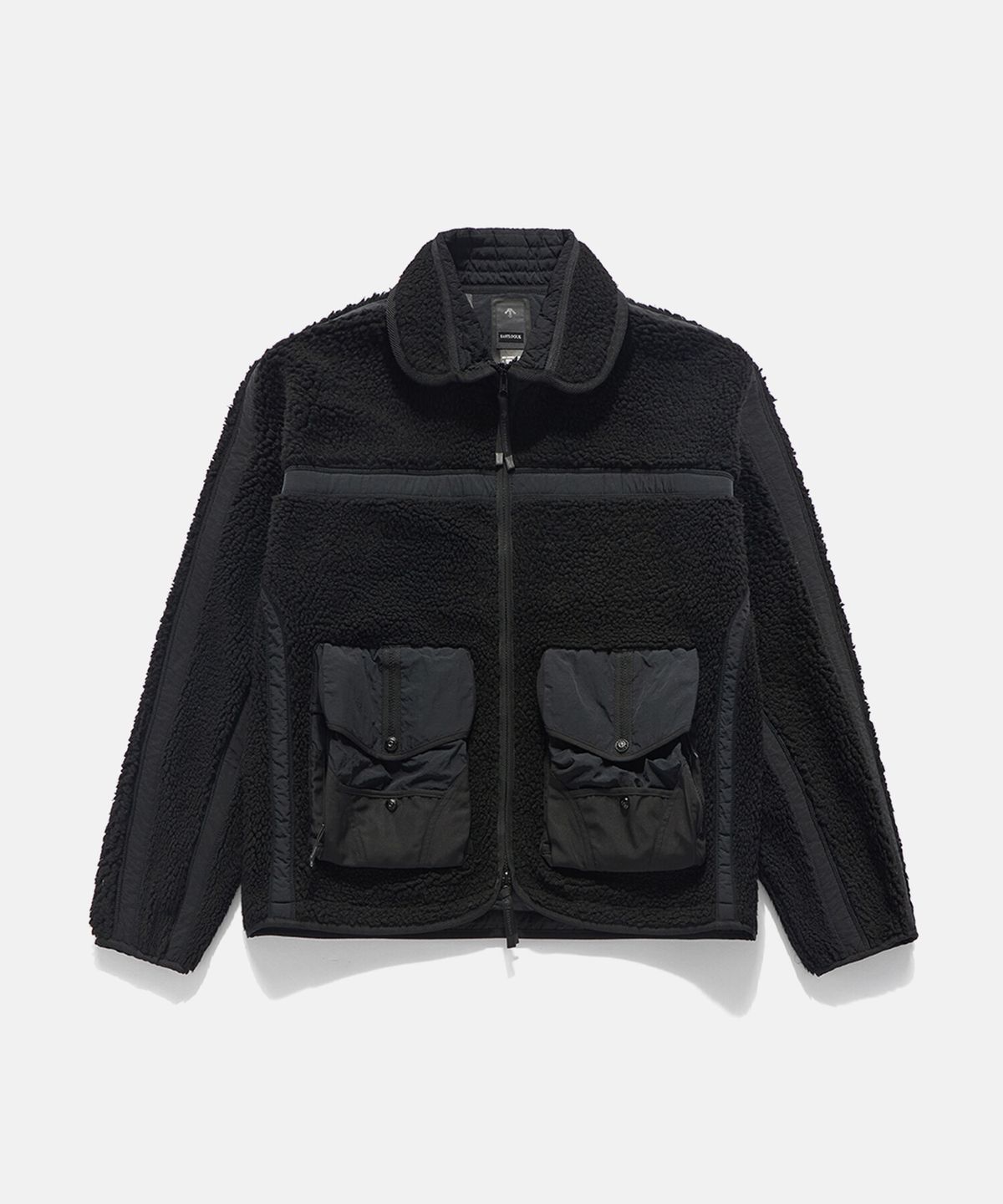데상트(DESCENTE) [DESCENTE X EASTLOGUE] 플리스 자켓 블랙 SQ321HKT91