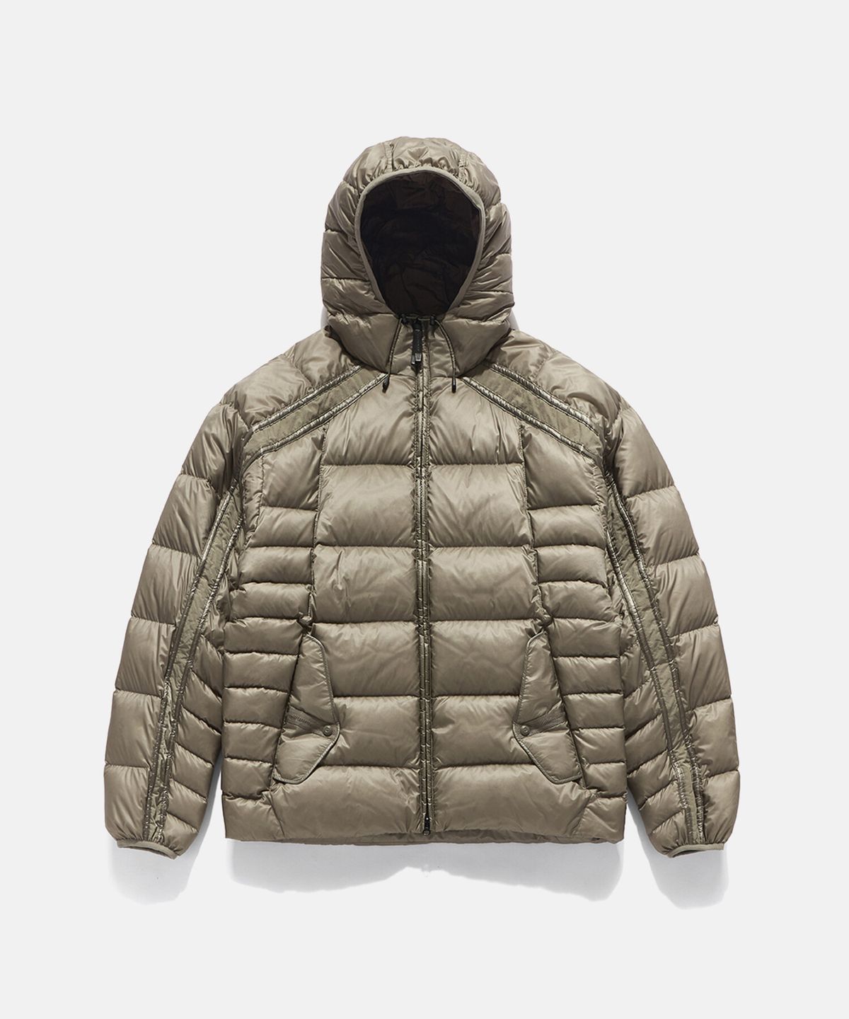 데상트(DESCENTE) [DESCENTE X EASTLOGUE] 중경량 다운 자켓 샌드 베이지 SQ321HDJ92