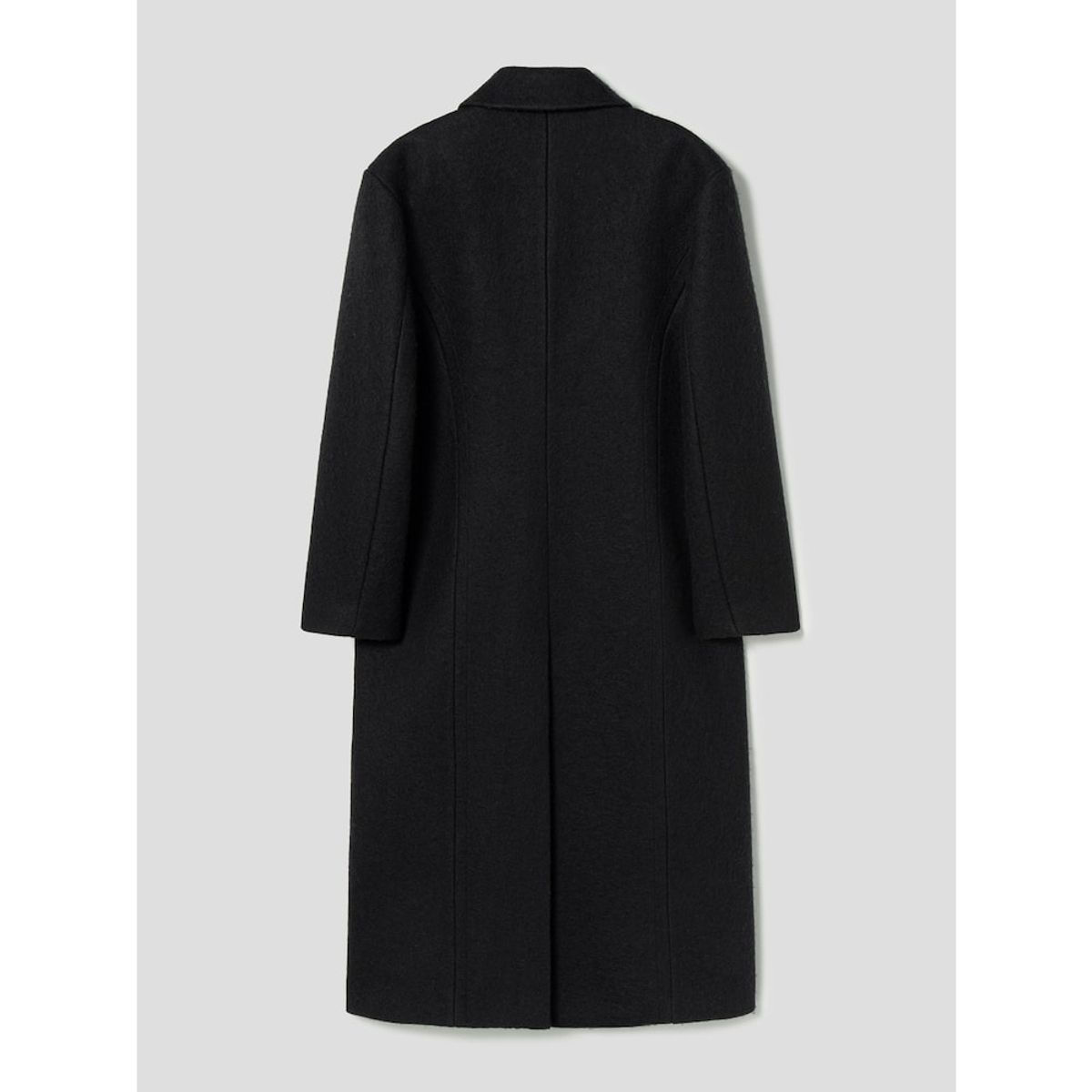 앙개(ANGGAE) Long Jacket Coat  Black
