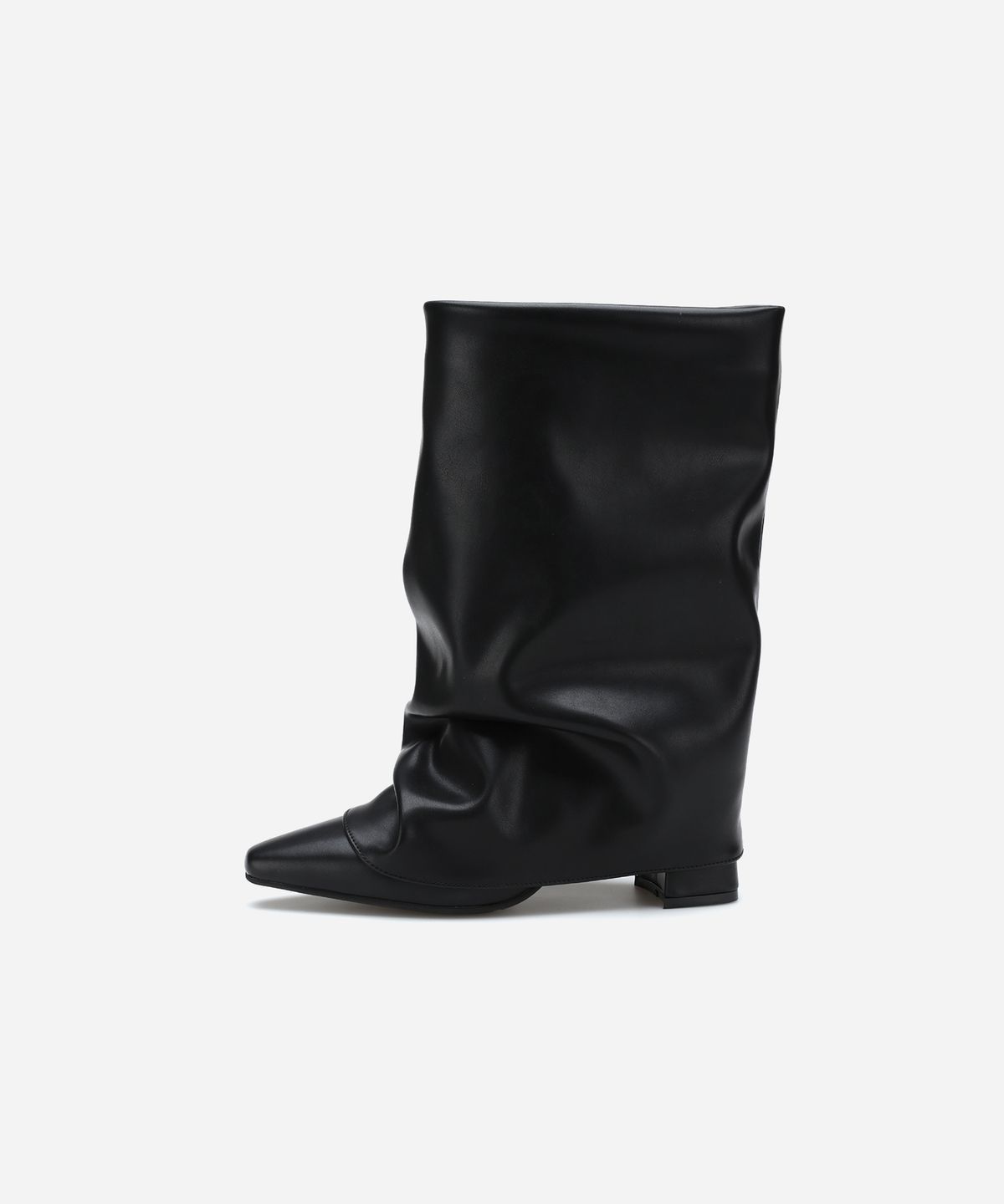 솔트앤초콜릿(SALT AND CHOCOLATE) 렌느 슬라우치 하프부츠 412546017(6cm)