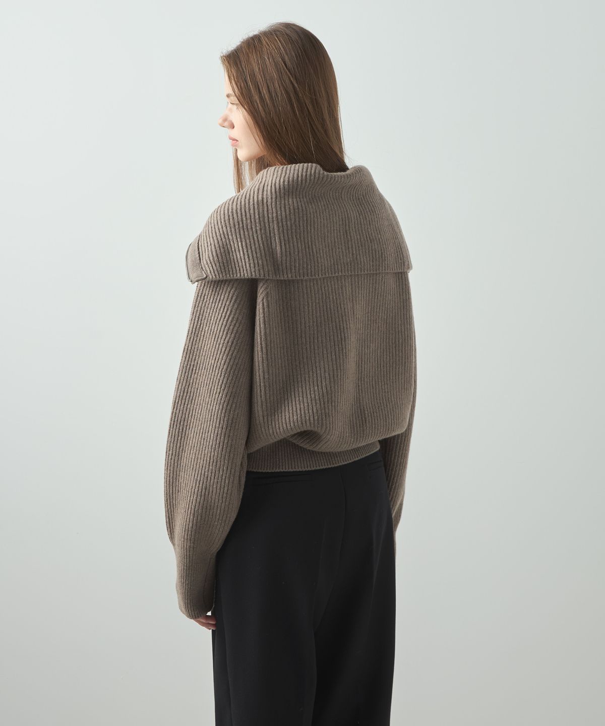 누토프(NUTOFFE) Wool Day Knit_Mocha
