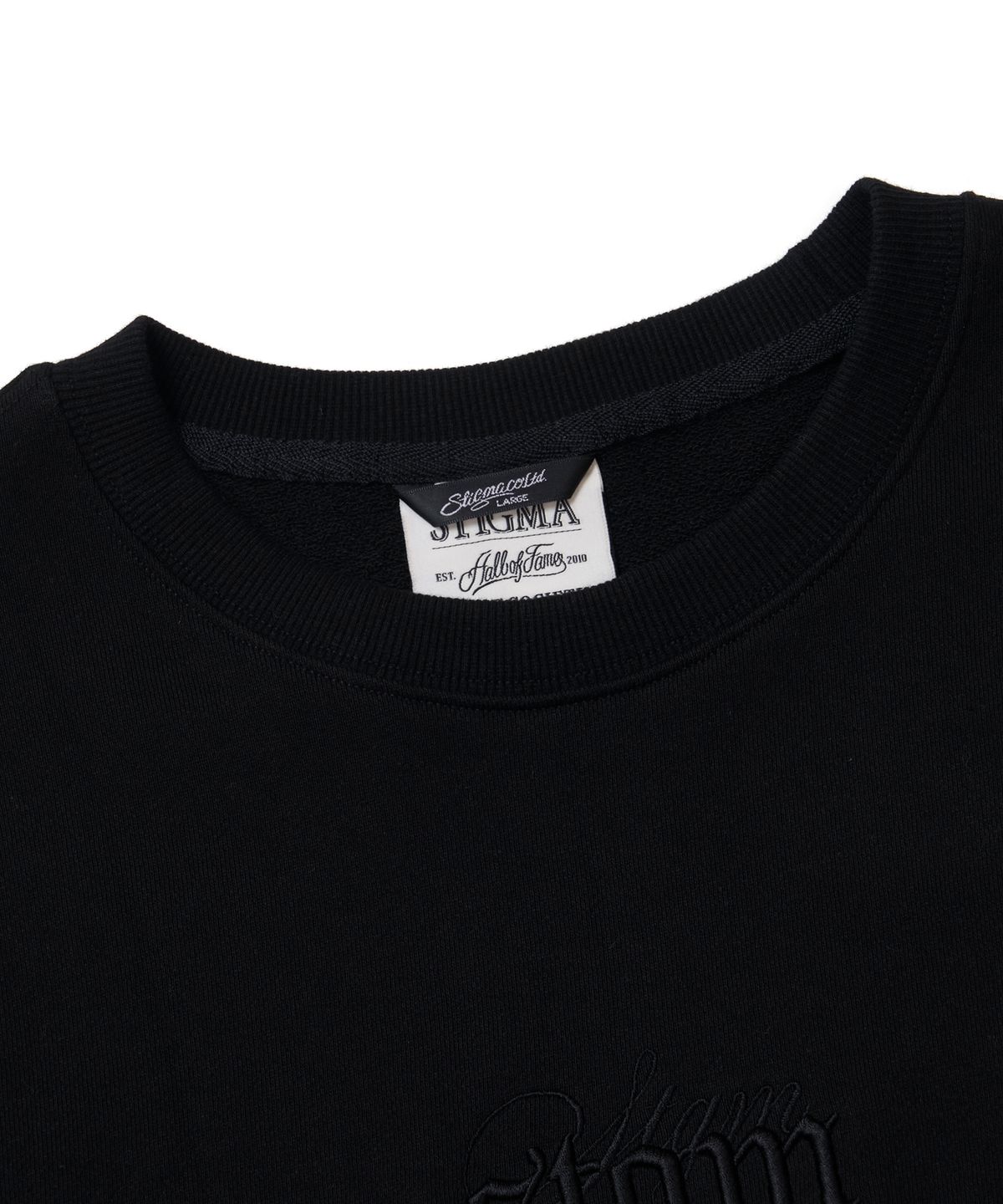 스티그마(STIGMA) ML CREWNECK BLACK