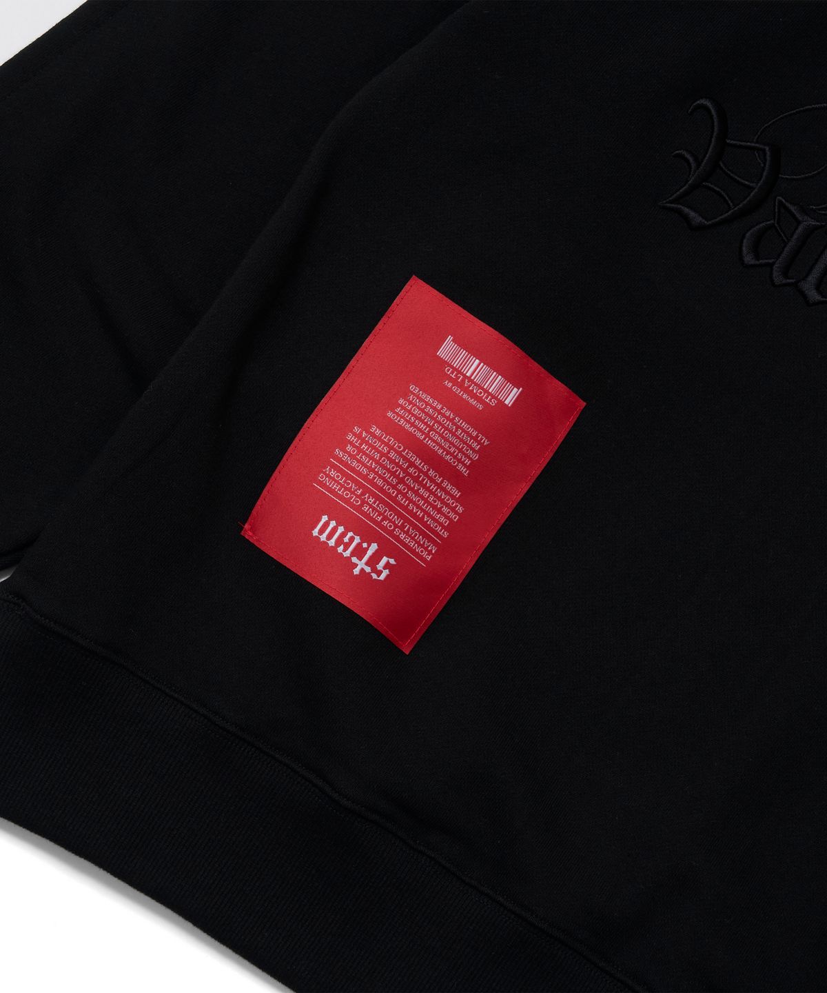 스티그마(STIGMA) ML CREWNECK BLACK