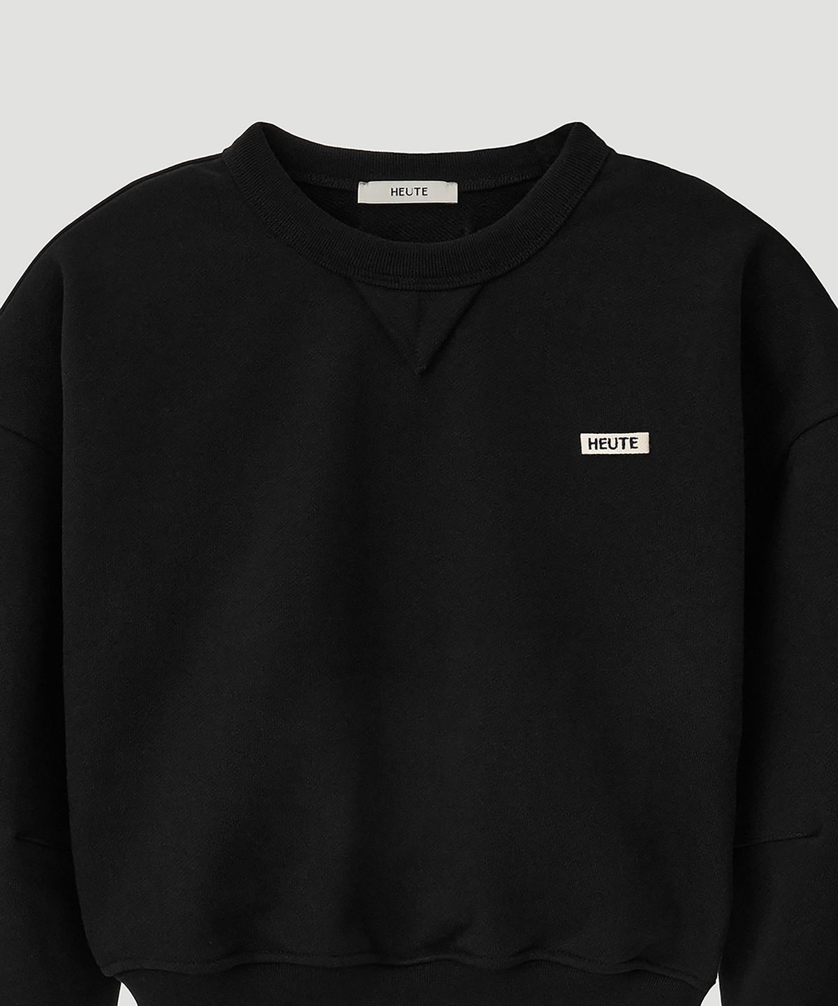 호이테(HEUTE) HEUTE SWEATSHIRT  (BLACK)
