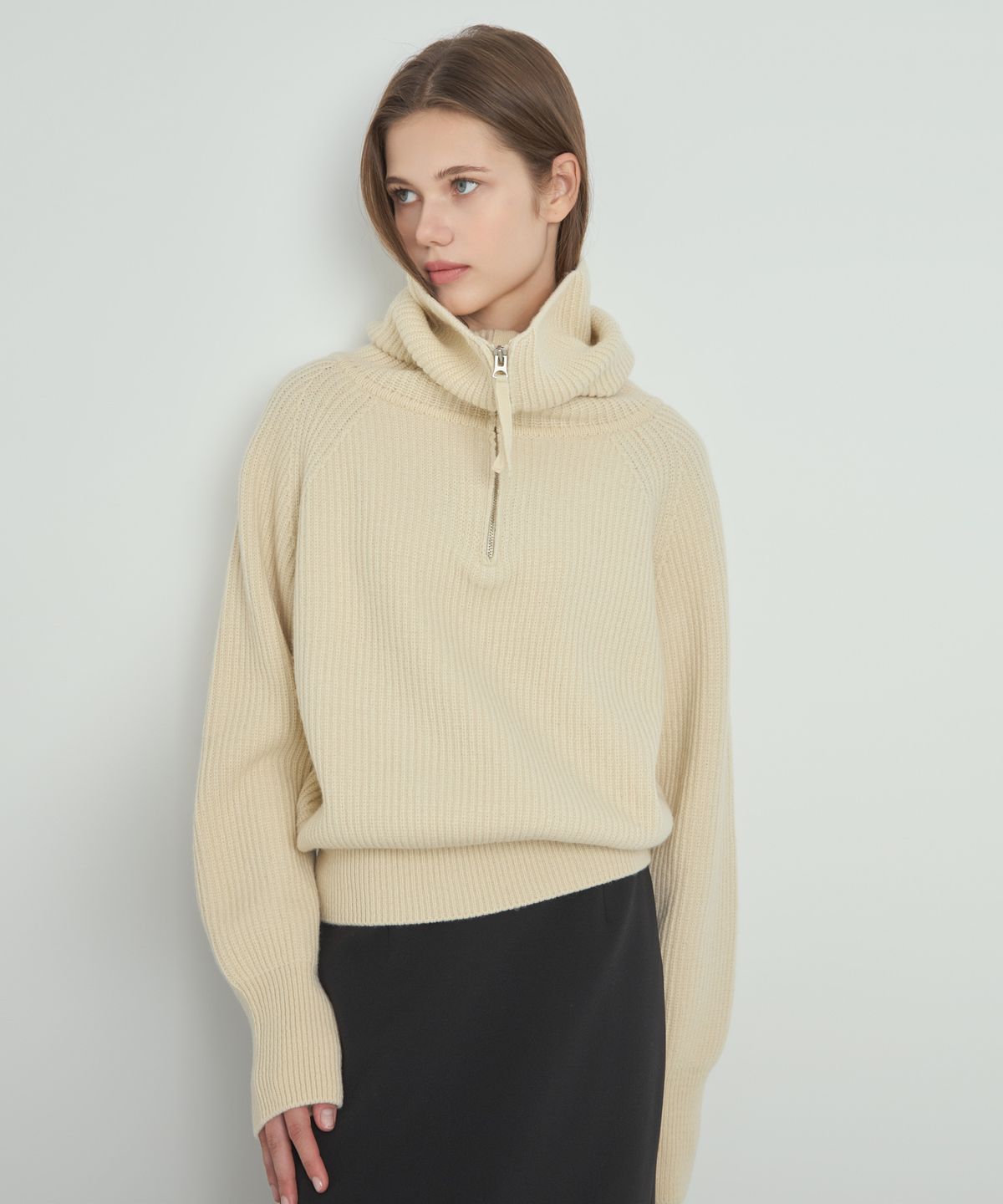 누토프(NUTOFFE) Wool Day Knit_Butter
