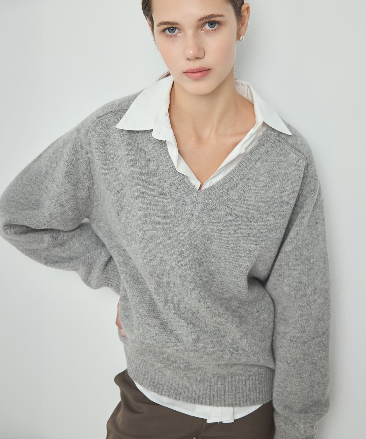 누토프(NUTOFFE) Essential Knit_Gray