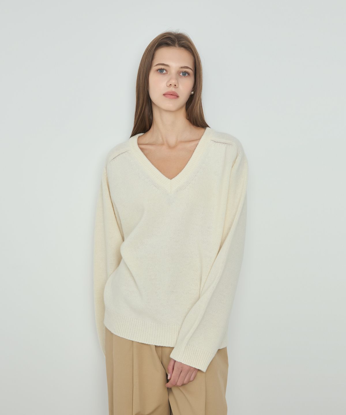 누토프(NUTOFFE) Essential Knit_Ivory
