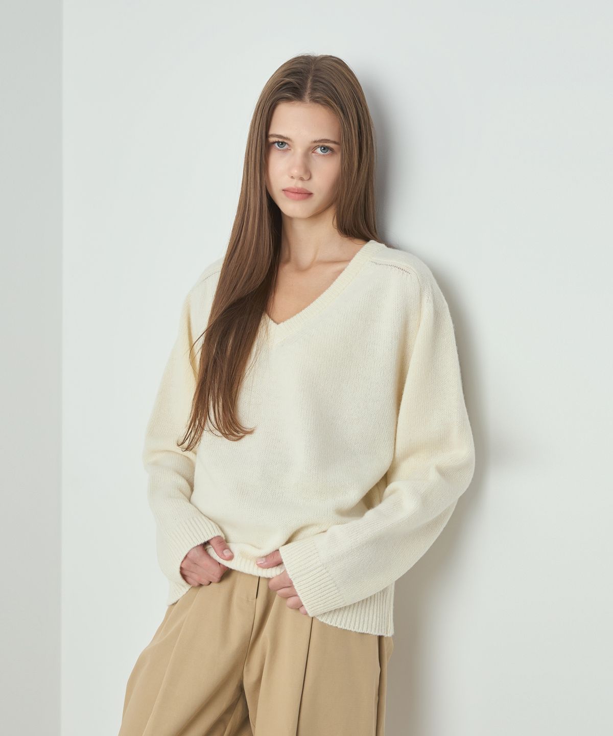 누토프(NUTOFFE) Essential Knit_Ivory