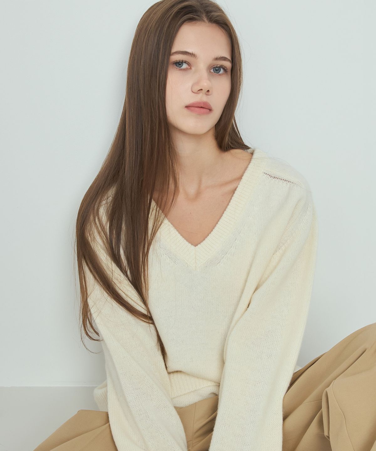 누토프(NUTOFFE) Essential Knit_Ivory