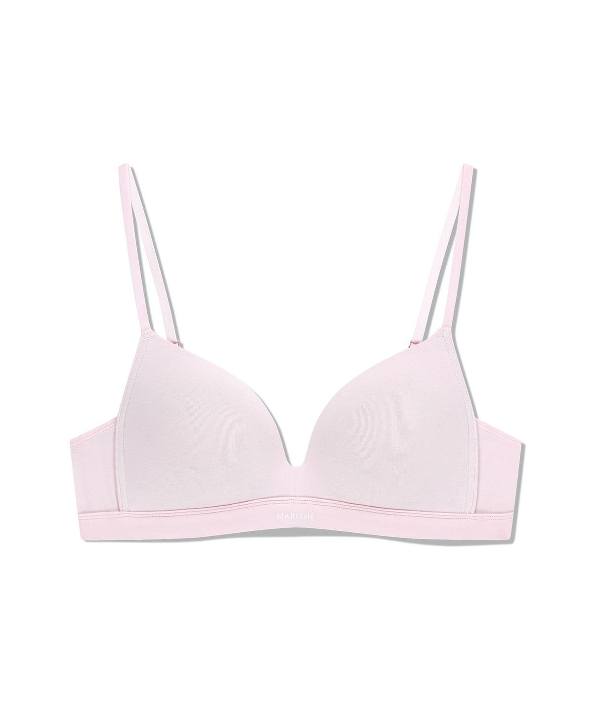 마리떼 프랑소와 저버(MARITHÉ + FRANҪOIS GIRBAUD) UNDERWEAR W BASIC LOGO BRA light pink