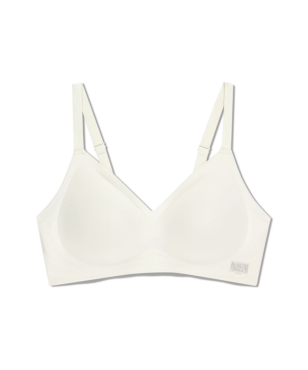 마리떼 프랑소와 저버(MARITHÉ + FRANҪOIS GIRBAUD) UNDERWEAR W CLASSIC LOGO FUSING BRA ivory