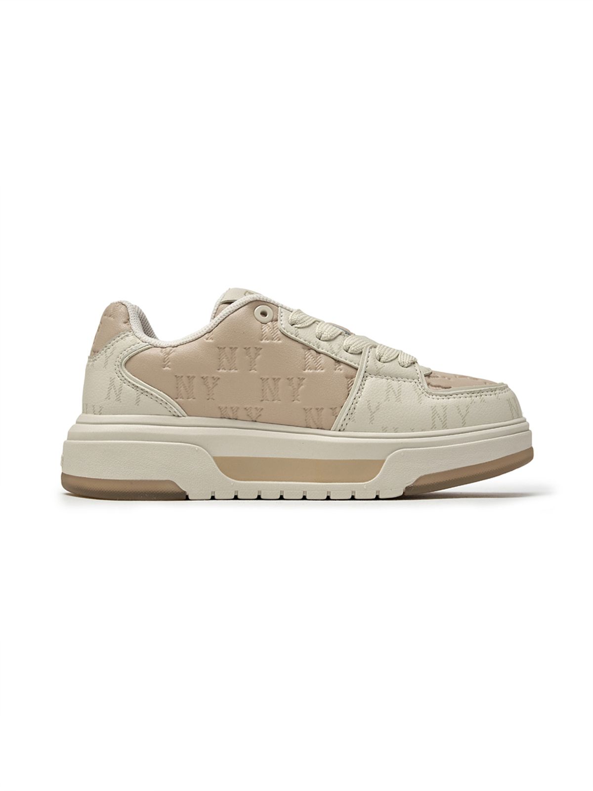 엠엘비(MLB) 청키라이너 엠보 모노그램 NY (Beige)
