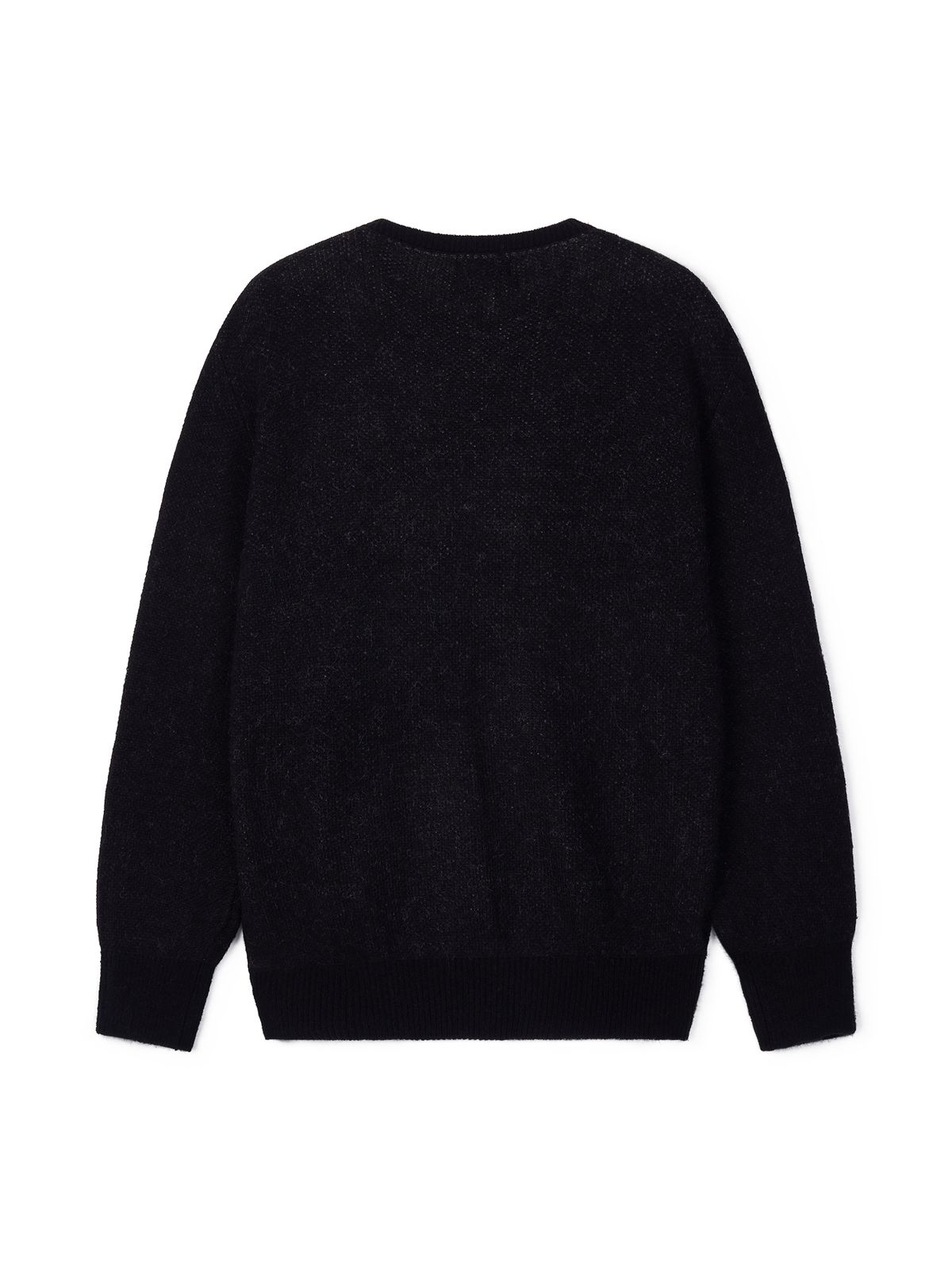 뉴이 뉴욕(NUYH NEWYORK) [PRET A PORTER] DUALITY MOHAIR KNIT (BLACK)