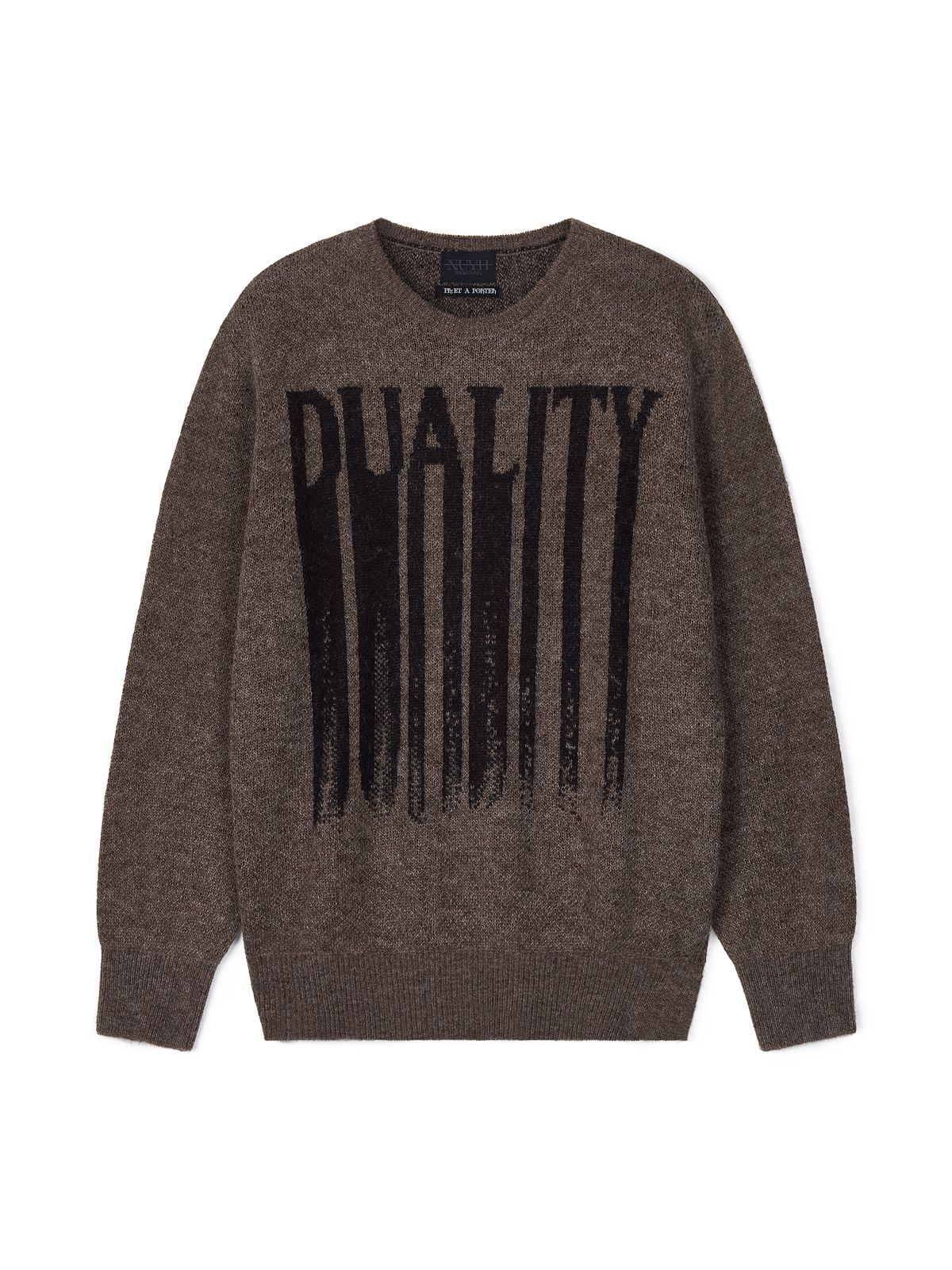 뉴이 뉴욕(NUYH NEWYORK) [PRET A PORTER] DUALITY MOHAIR KNIT (EARTH)