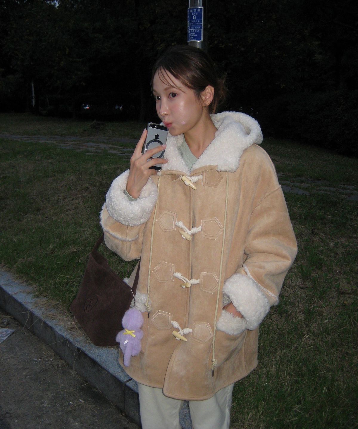 아노에틱(ANOETIC) ANC HOODIE MUSTANG_BEIGE