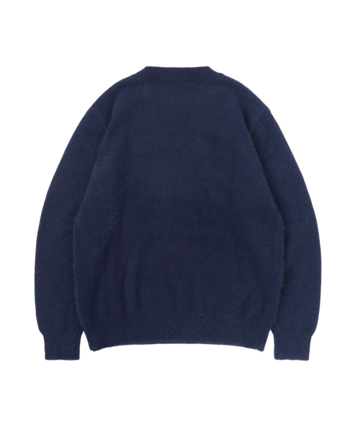 써넥트(SUNNECT) Stars Shaggy Sweater - Navy