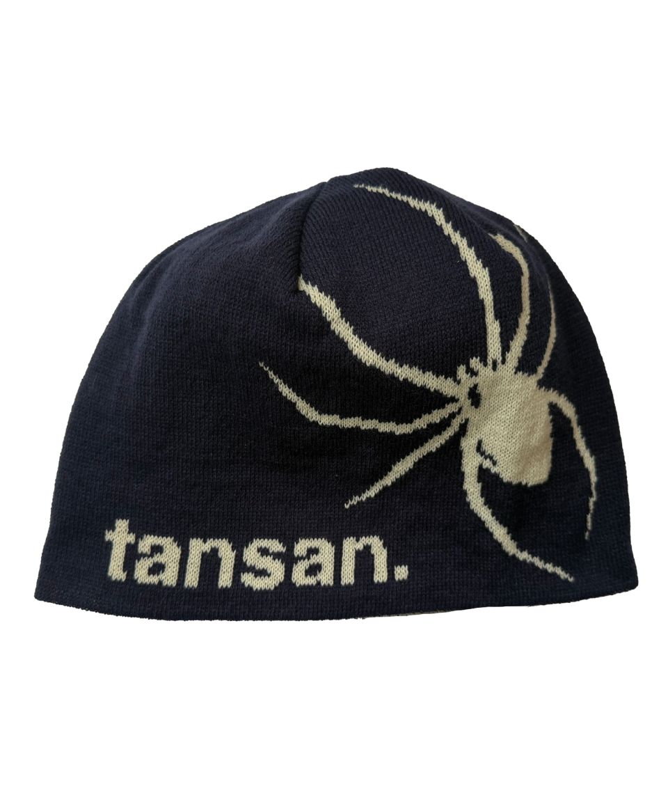 MUSINSA公式 | TANSANMAGNESIUM ジャカードスパイダービーニー（ネイビー）