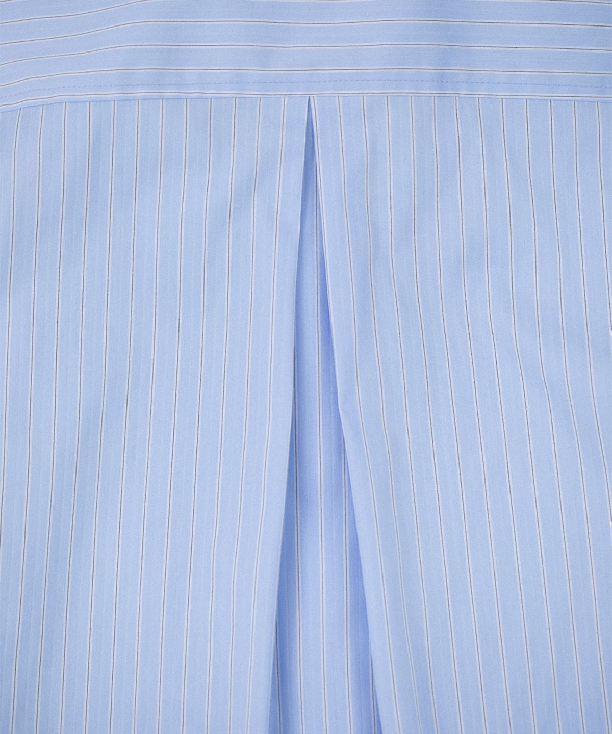 레뷰라(REVURA) BRILLER PIN STRIPE SHIRTS - SKYBLUE