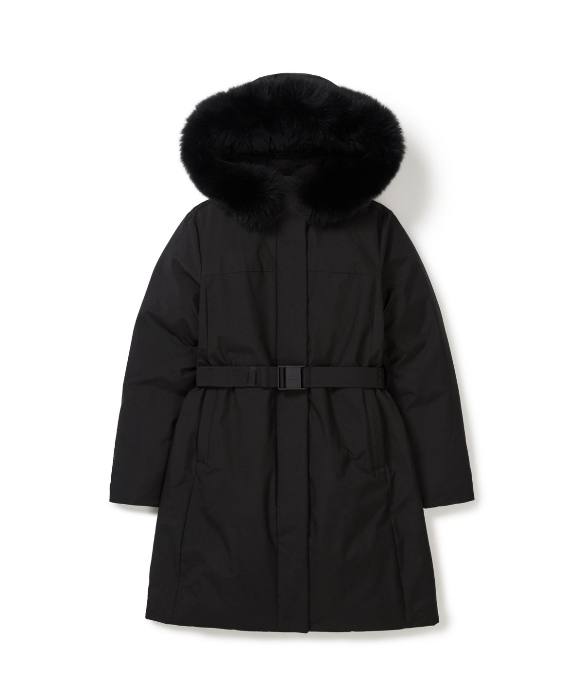 스노우피크 어패럴(SNOWPEAK APPAREL) 드라이피크 윈드스토퍼 여성 롱 헤비 다운 자켓 (S25WWPDJ05) Black
