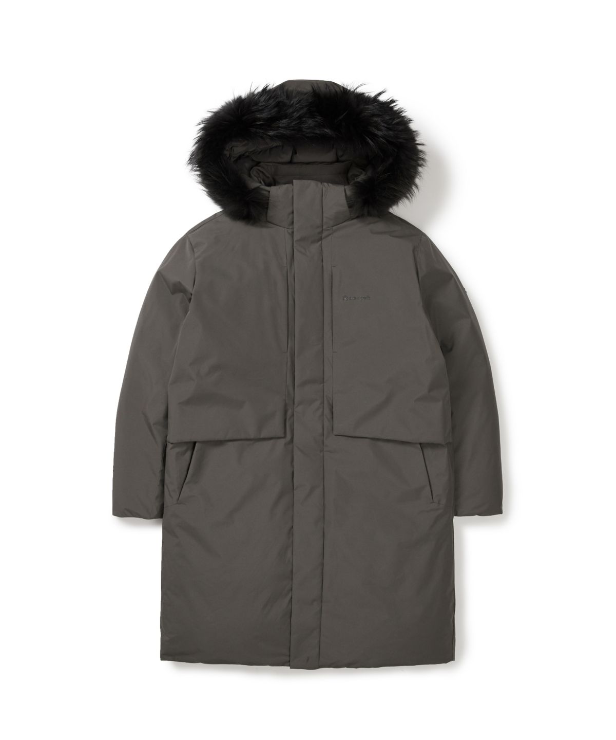 스노우피크 어패럴(SNOWPEAK APPAREL) 드라이피크 윈드스토퍼 롱 헤비 다운 자켓 (S25WMPDJ06) Dark Khaki