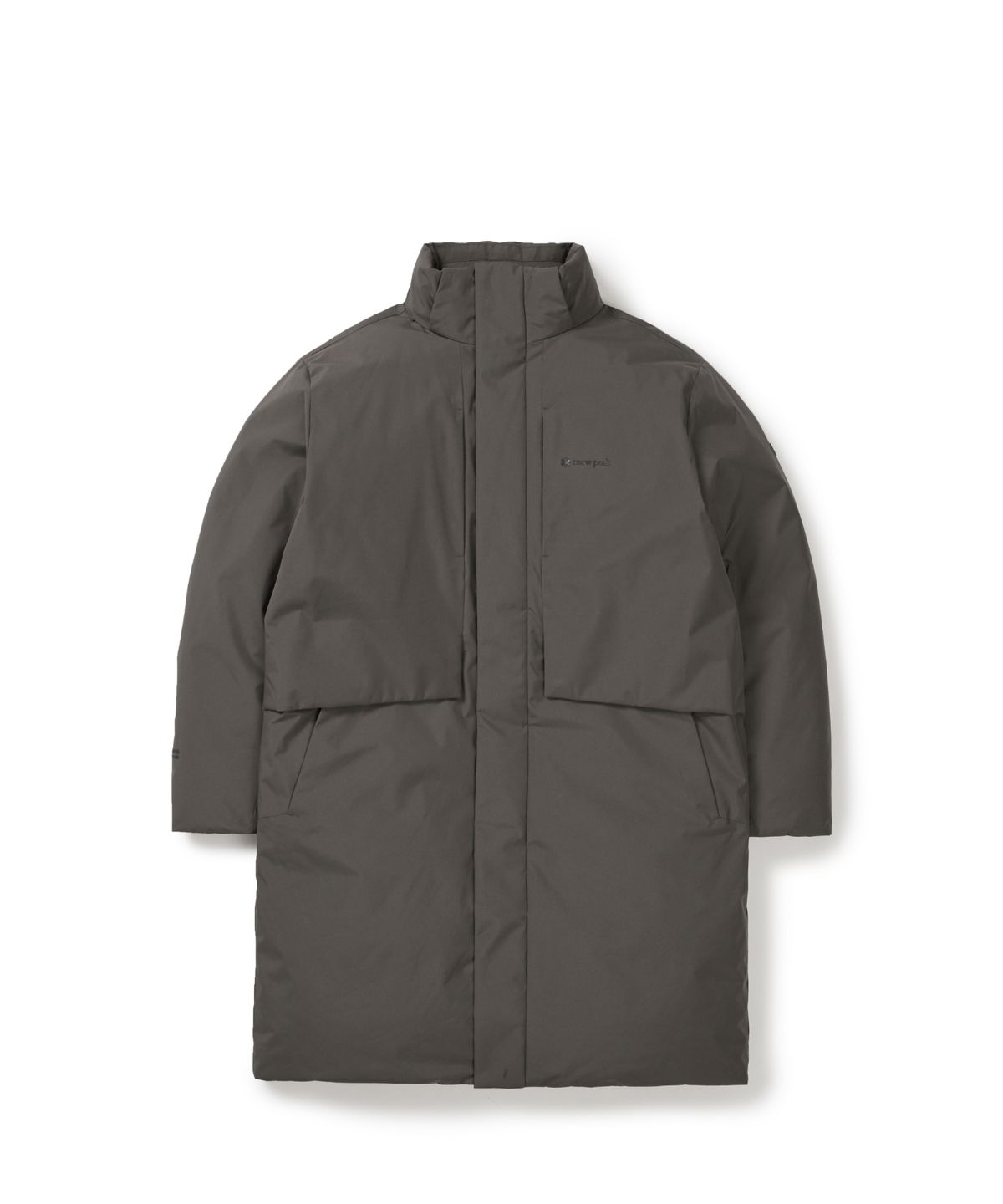 스노우피크 어패럴(SNOWPEAK APPAREL) 드라이피크 윈드스토퍼 롱 헤비 다운 자켓 (S25WMPDJ06) Dark Khaki