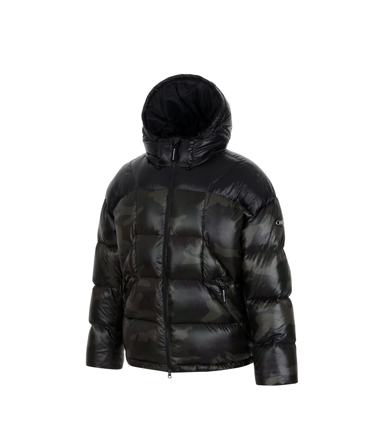 본투윈(BORN TO WIN) SILVER B RIPSTOP PUFFER DOWN [CAMO]