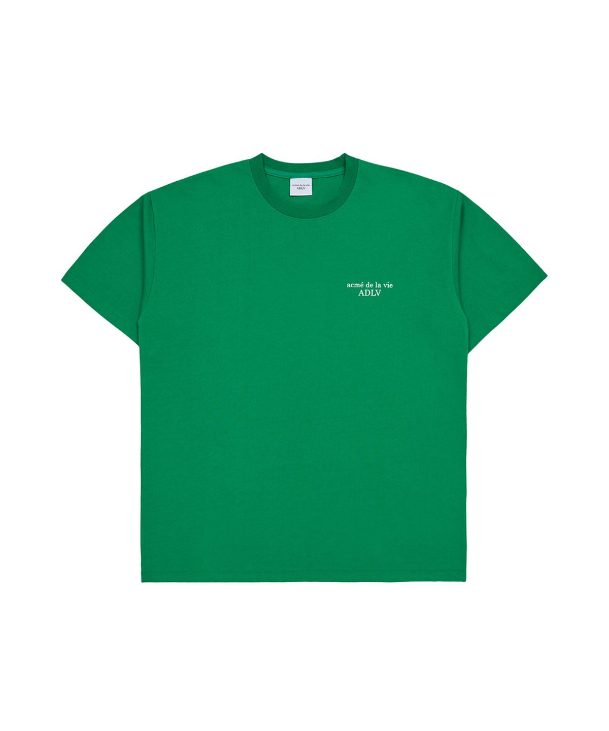 아크메드라비(ACME DE LA VIE) [2PACK] BASIC LOGO SEASON2 SHORT SLEEVE T-SHIRT R (5COLOR)