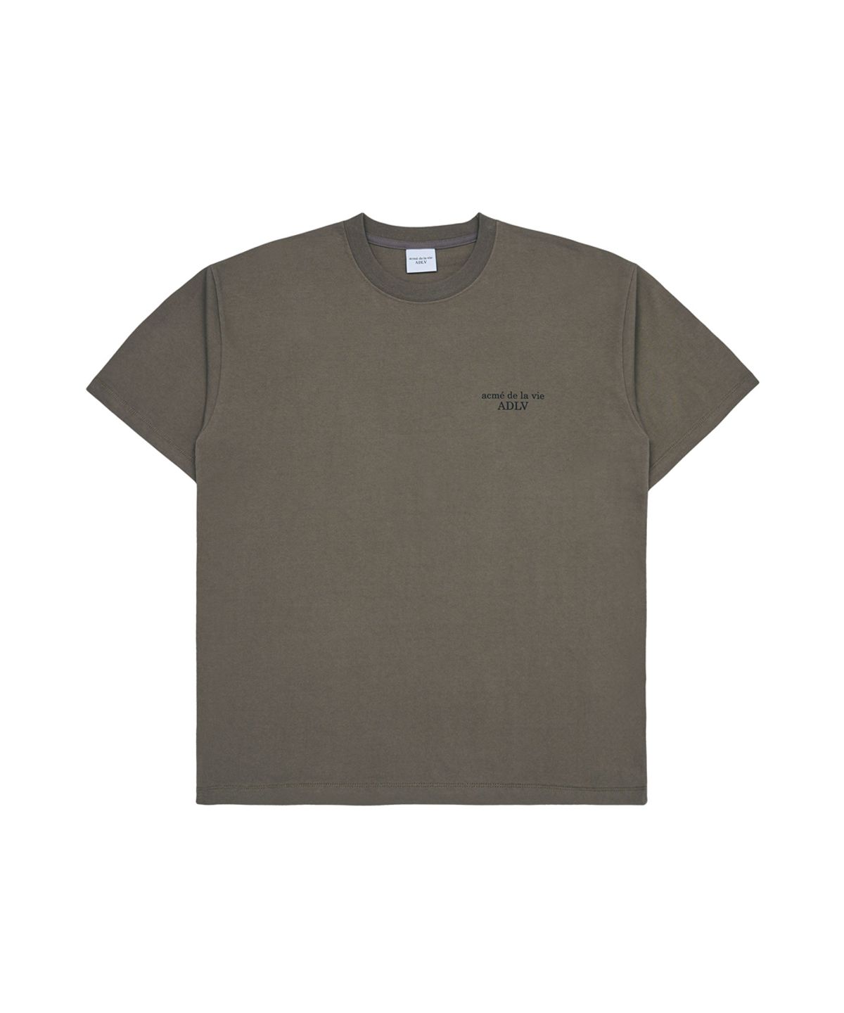 아크메드라비(ACME DE LA VIE) [2PACK] BASIC LOGO SEASON2 SHORT SLEEVE T-SHIRT R (5COLOR)