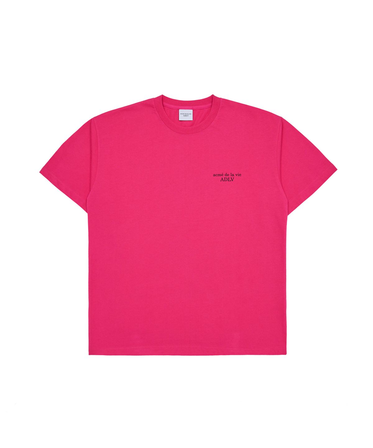 아크메드라비(ACME DE LA VIE) [2PACK] BASIC LOGO SEASON2 SHORT SLEEVE T-SHIRT R (5COLOR)