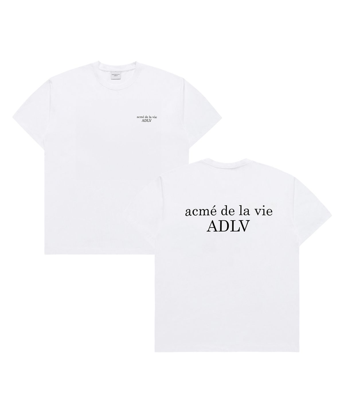 아크메드라비(ACME DE LA VIE) [2PACK] ADLV BASIC SHORT SLEEVE T-SHIRT (6COLOR)