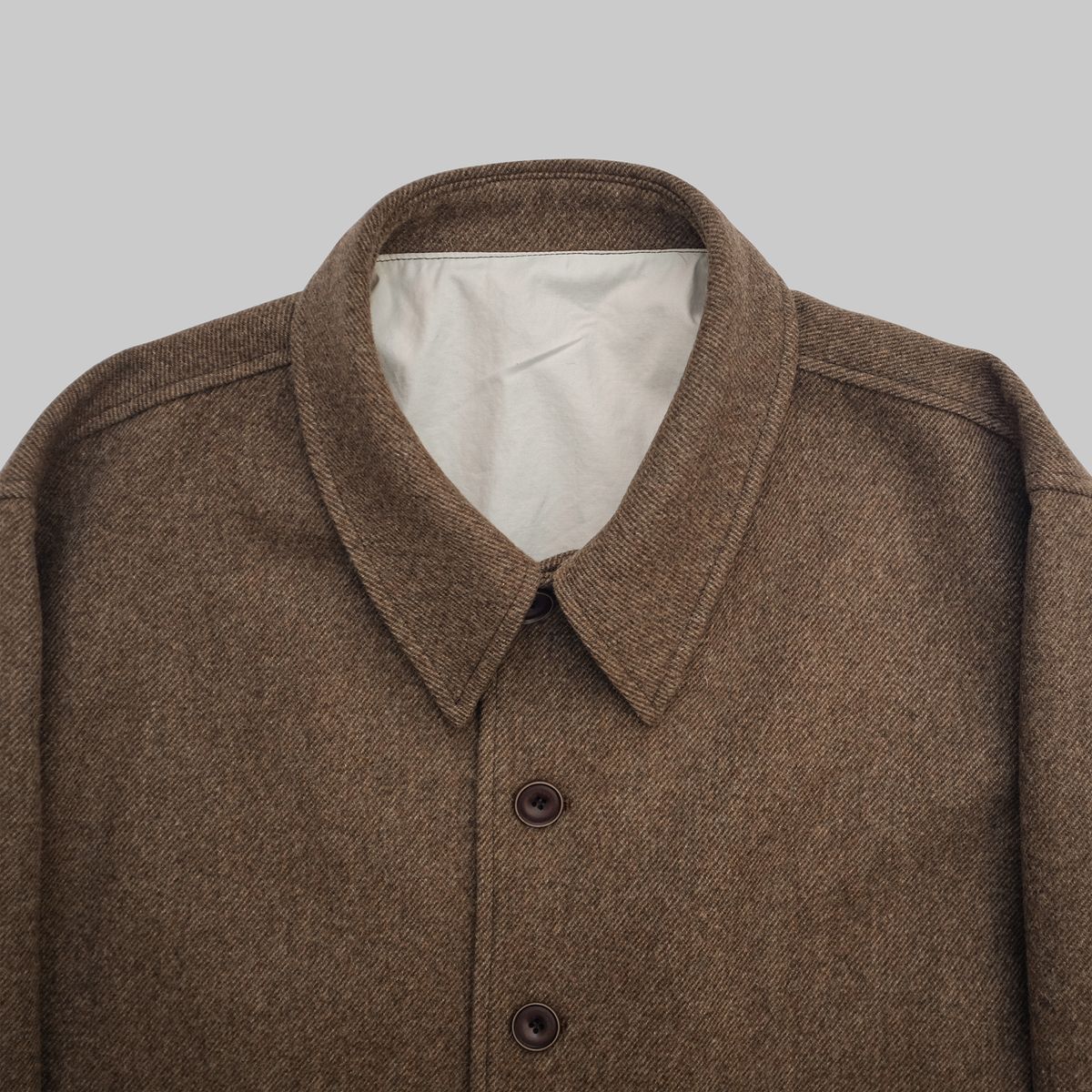 뗄라(TELA) Brown Wool Work Jacket
