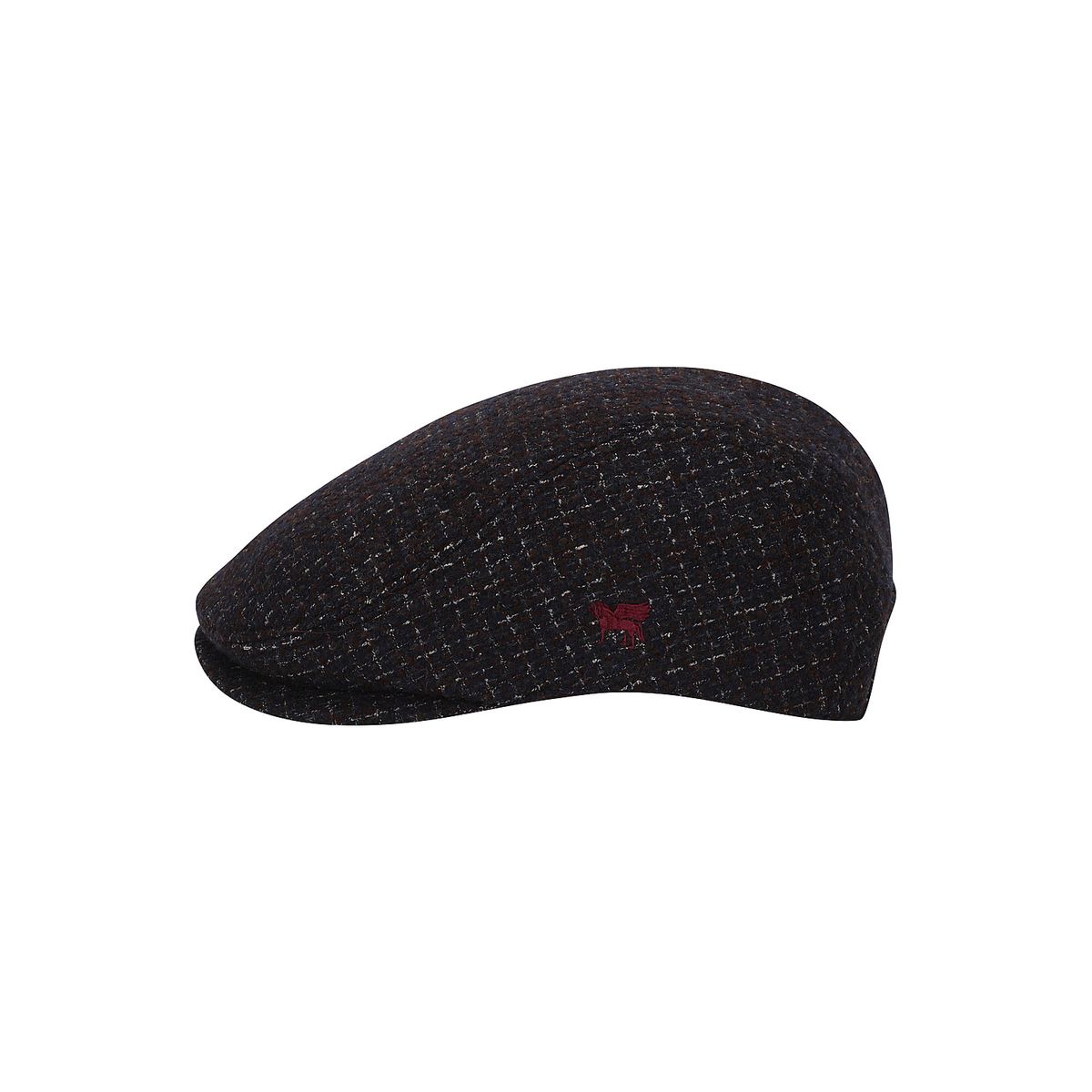 페라로 밀라노(FERRAROMILANO) 울 블렌드 클래식 헌팅캡 D/와인 (AMAFACP40281)