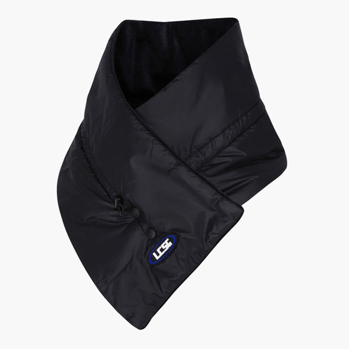 르꼬끄 골프(LECOQ GOLF) 여성 스트링 패딩 넥워머 _BLCK GQ422LSAO3