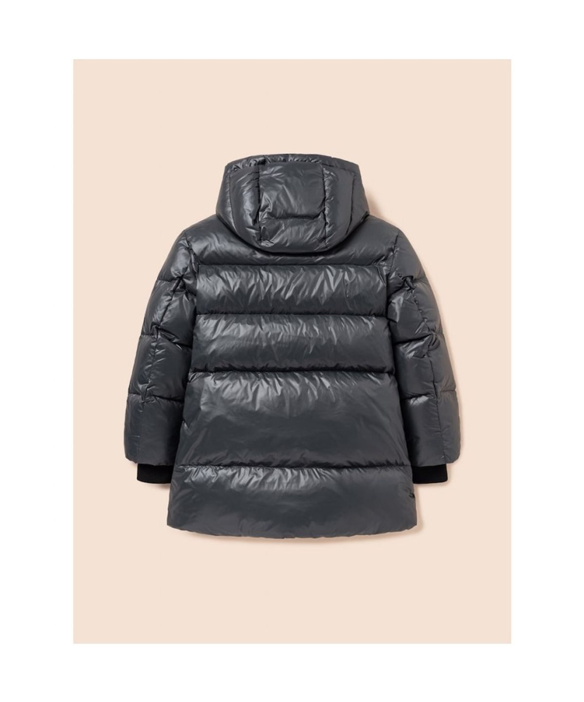 빈폴 키즈(BEANPOLE KIDS) 샤이니 덕다운 하프패딩  애쉬 (BI5X38U074)