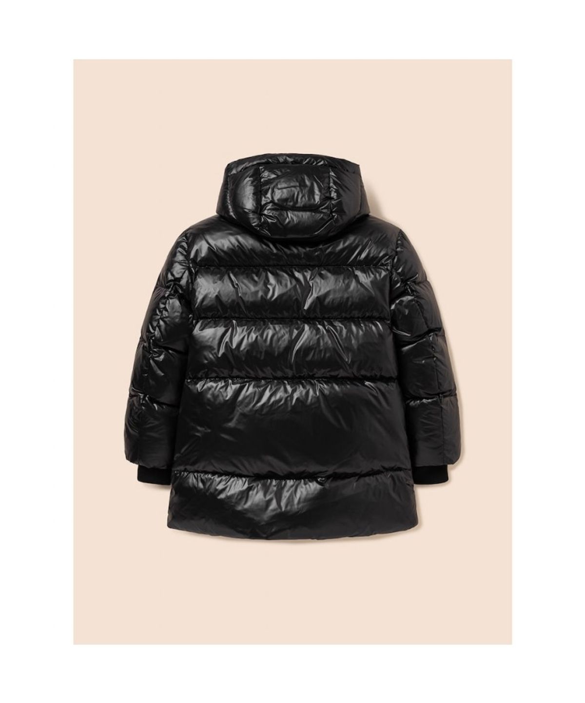 빈폴 키즈(BEANPOLE KIDS) 샤이니 덕다운 하프패딩  블랙 (BI5X38U075)
