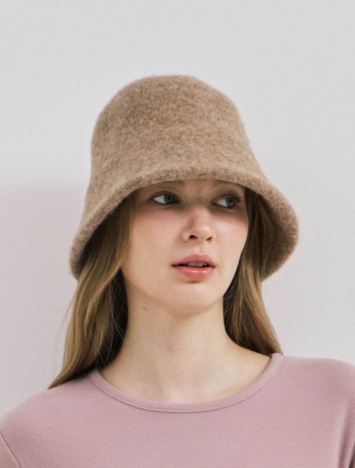 클루니(CLUNY) Soft wool cloche hat - (2color)