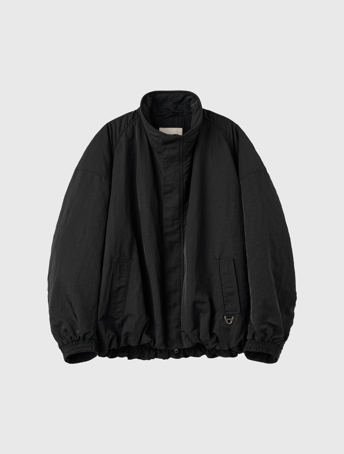 제너럴아이디어(GENERALIDEA) UNISEX 패디드 볼륨 블루종 봄버 점퍼 [BLACK] / SBE3U07006