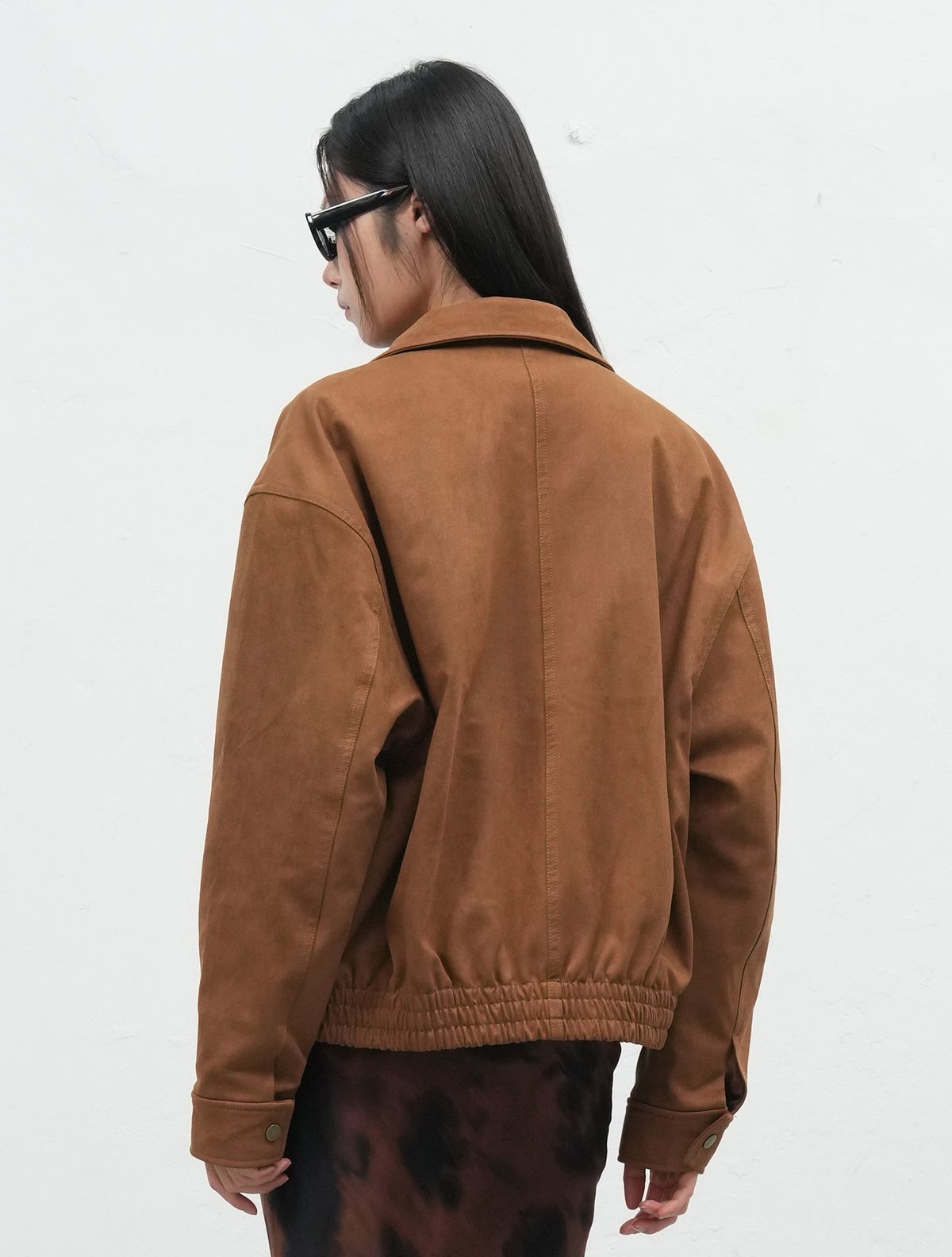 제너럴아이디어(GENERALIDEA) UNISEX 스웨이드 카라 블루종 [CAMEL] / SBE3U07010