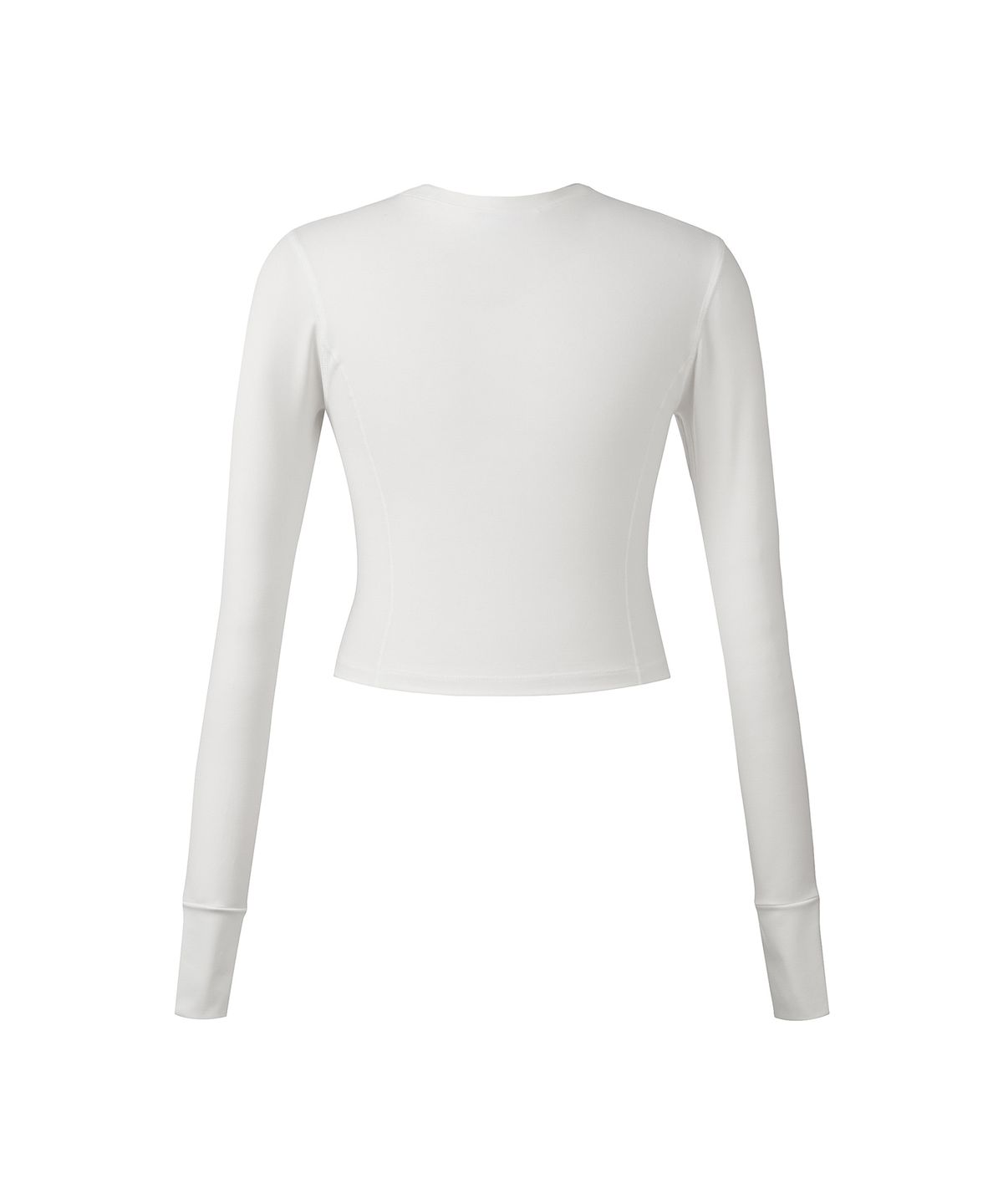 미학(MIHAK) 에스테틱 크롭 롱 슬리브 (WHITE)