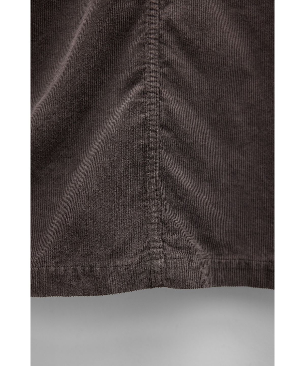 유스(YOUTH) Corduroy Stand Collar Jacket - Dark Brown