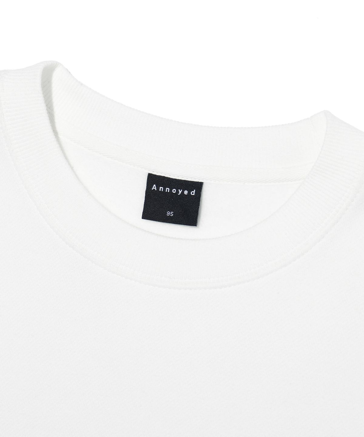 어노이드(ANNOYED) AND 아치 로고 맨투맨 LP9TU955_OFF WHITE